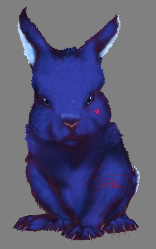 Art Study - Rabbit (2021 - 01 - 09-11)