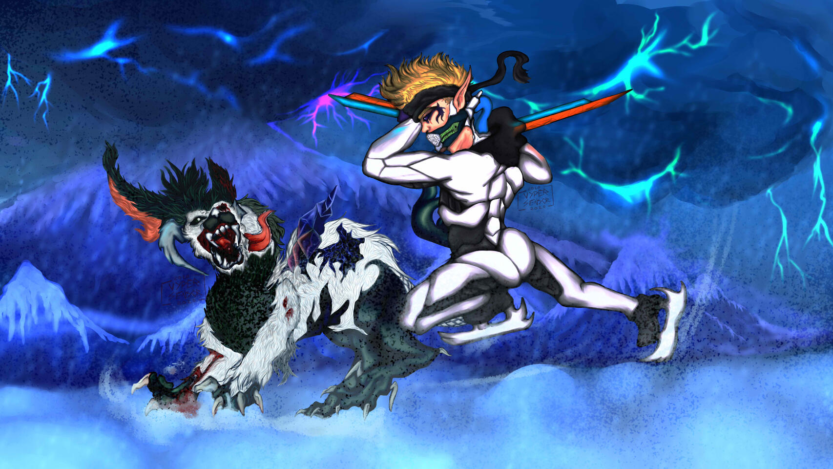 [COMMISSION] 'The Slayer of Abberations'